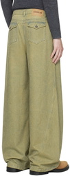 EGONlab Green Baggy Jeans