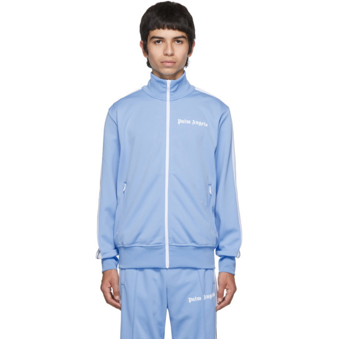 Photo: Palm Angels Blue Classic Track Jacket