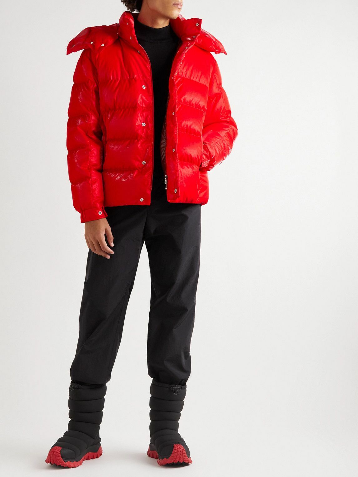 Moncler - Trailgrip Après Rubber-Trimmed Quilted Nylon Snow Boots