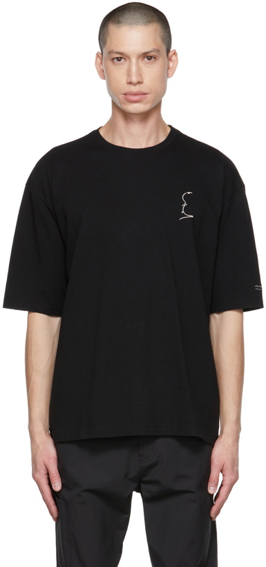 Photo: Undercover Black Embroidered T-Shirt