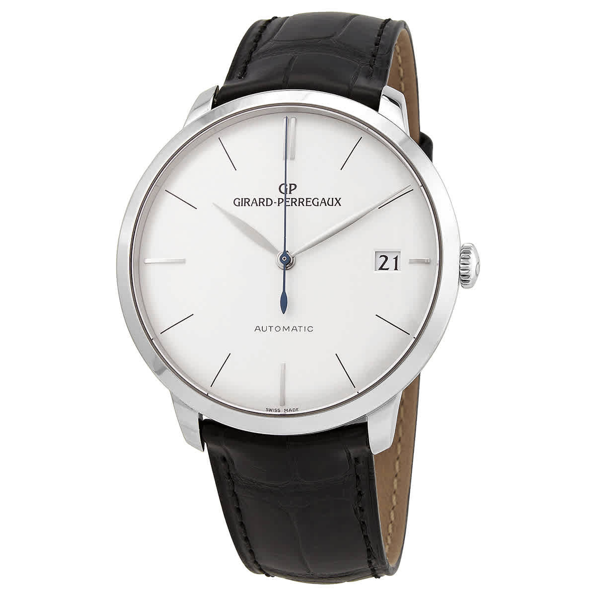Girard Perregaux 1966 Automatic White Dial Mens Watch 49527-53-131-BK6A