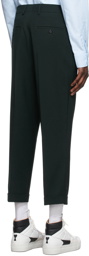 AMI Alexandre Mattiussi Green Carrot-Fit Trousers