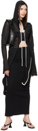 HODAKOVA Black Belt Buckle Shoulder Bag