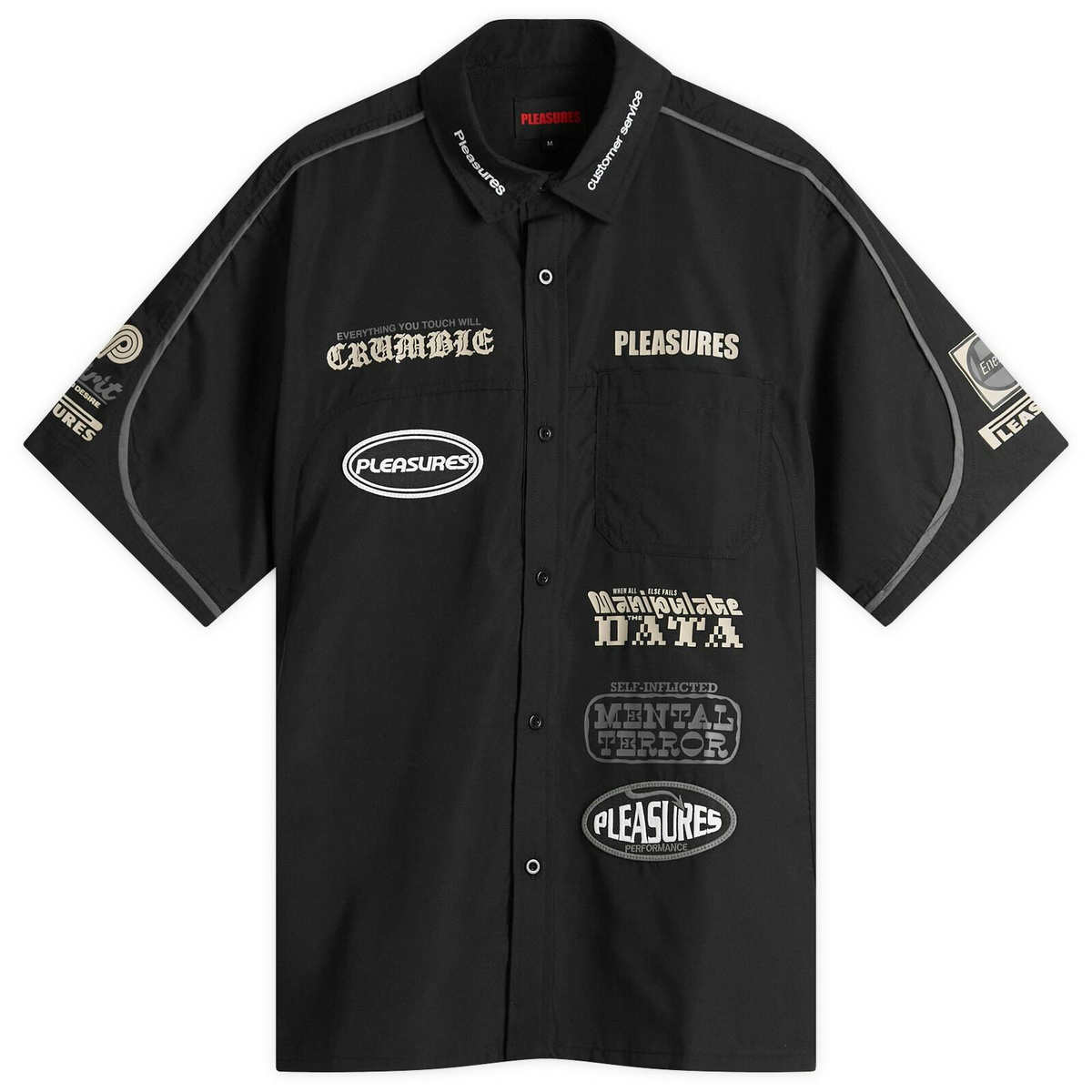 Pleasures Men's Terror Shirt in Black