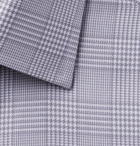 TOM FORD - Slim-Fit Prince of Wales Checked Cotton Shirt - Gray