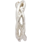 WWW.WILLSHOTT Silver Single Crown Of Thorns Earring