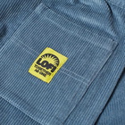 Lo-Fi Men's Corduroy Garden Work Short in Harbour Blue