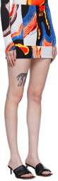 AMBUSH Multicolor Jacquard Miniskirt