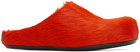 Marni Orange Fussbett Slides