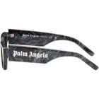 Palm Angels Gray Palm Sunglasses