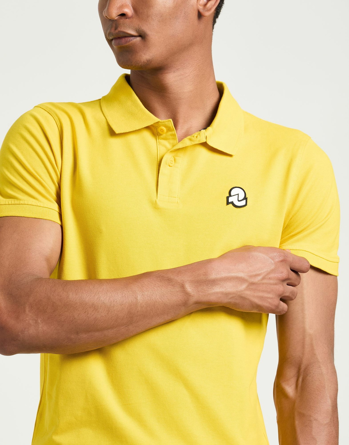 Invicta Mens Polo shirt in Yellow