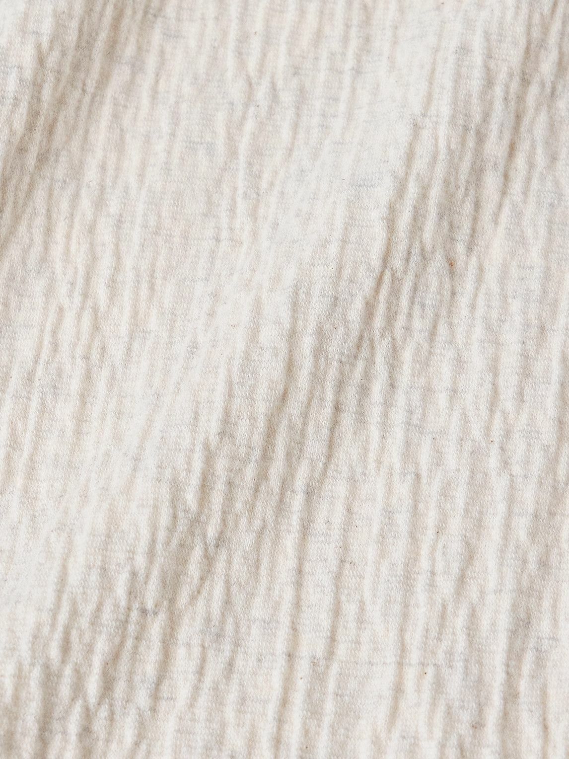 Small Talk - Crinkled Slim-Fit Cotton-Jersey Tank Top - Neutrals
