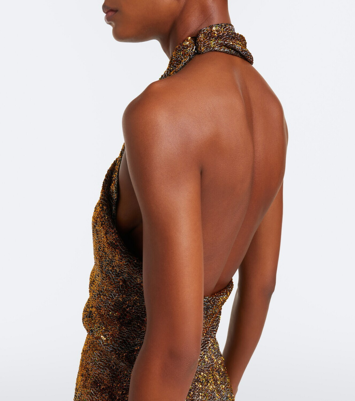 Missoni Sequined lamé gown