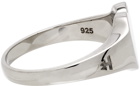 Tom Wood SSENSE Exclusive Silver Mini Heart Ring