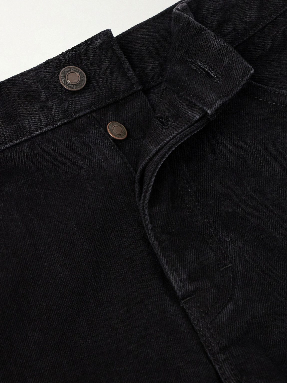 Jeanerica - Arrow Straight-Leg Cotton Jeans - Black