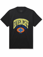 Givenchy - (b).STROY Global Peace Logo-Print Cotton-Jersey T-Shirt - Black