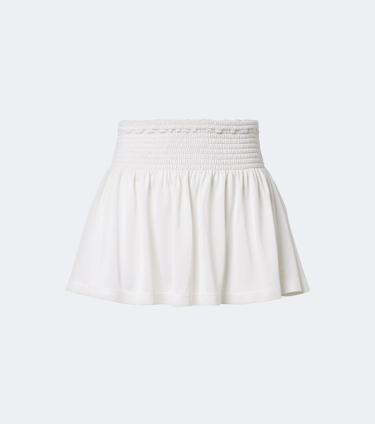 Gucci Shirred silk miniskirt