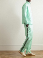 adidas Consortium - Wales Bonner Straight-Leg Convertible Striped Shell Sweatpants - Green