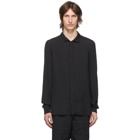 Rick Owens Black Office Shirt