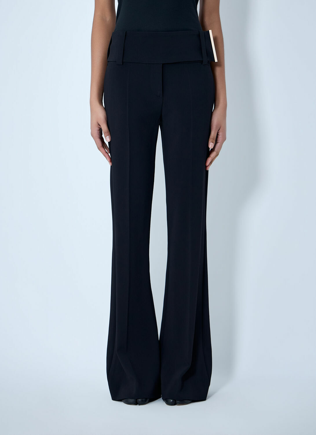 Sportmax High-Waisted Flared Trousers