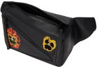 Loewe Black Pansies Small Puzzle Belt Bag