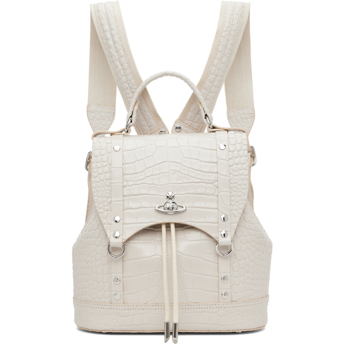 Vivienne Westwood Off-White Max Small Backpack