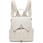 Vivienne Westwood Off-White Max Small Backpack