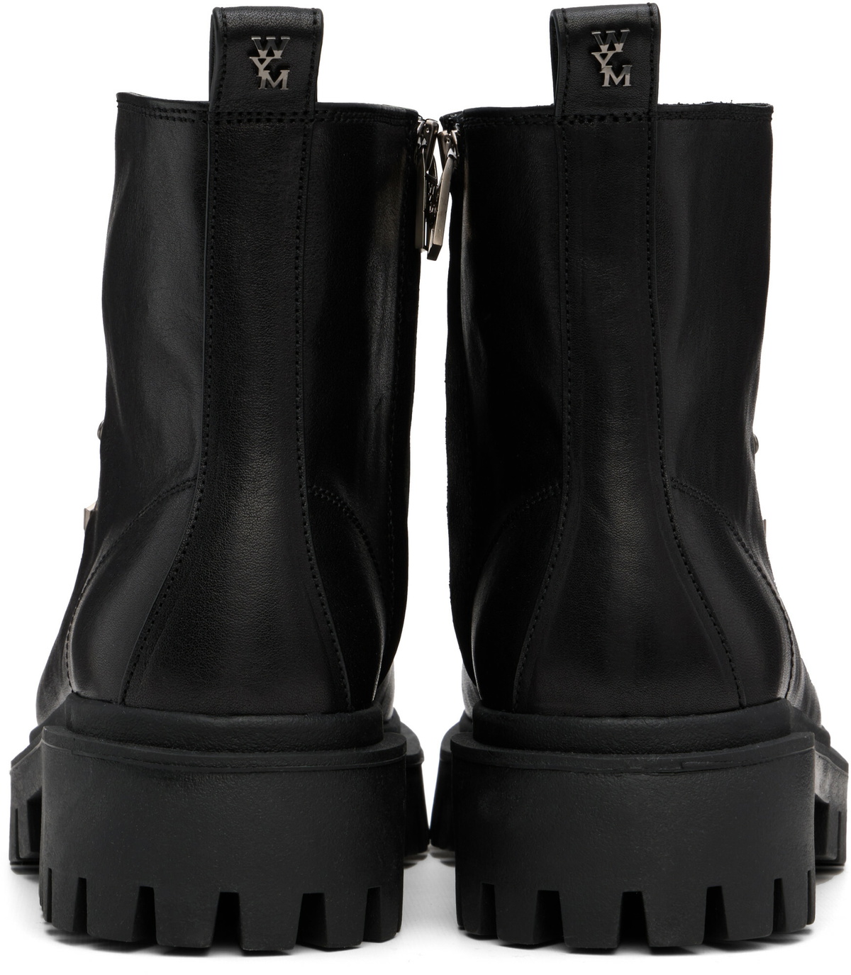 WOOYOUNGMI Black Leather Boots