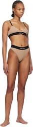 TOM FORD Beige Modal Signature Thong