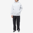 Dime Men's Classic Small Logo Hoodie in Ash