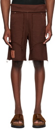 YAKU Brown Ralien Shorts