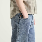 Polar Skate Co. Men's 93 Loose Straight Jeans in Heavy Washed Blue