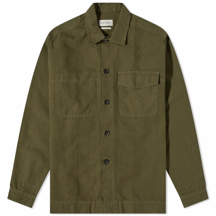 Photo: Oliver Spencer Men's Avery Overshirt in Green