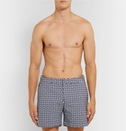 Orlebar Brown - Bulldog X Mid-Length Printed Swim Shorts - Blue