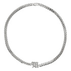 MISBHV Silver Chain The M Necklace