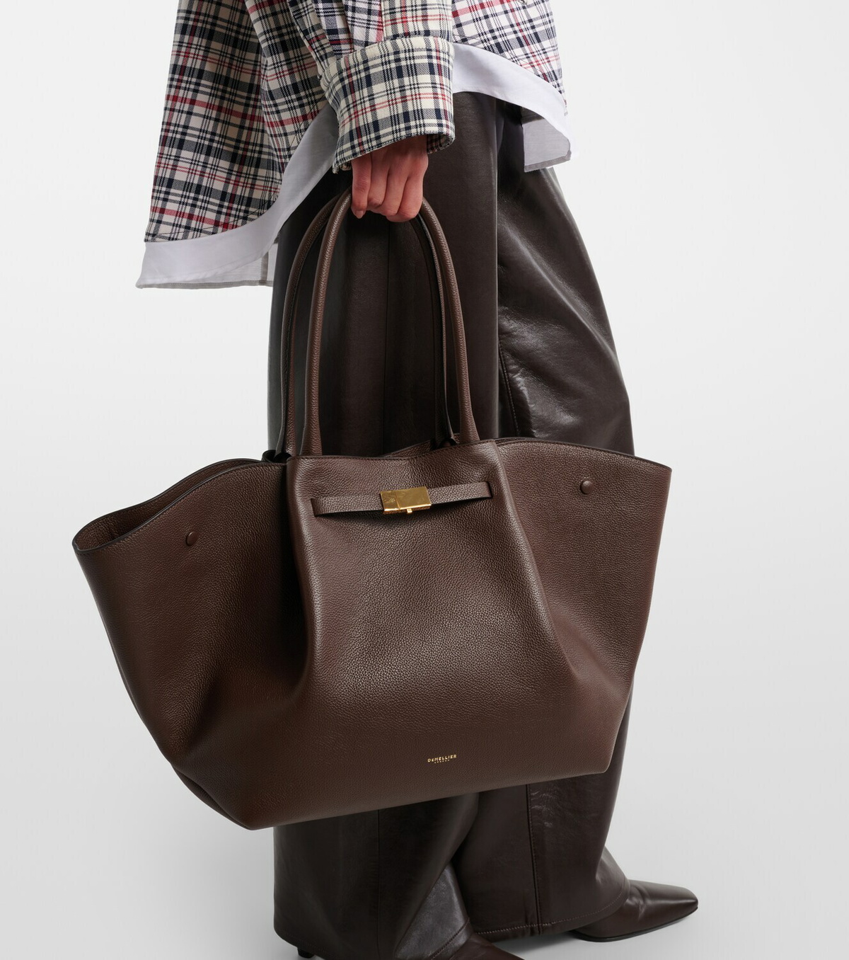 DeMellier New York Medium leather tote bag