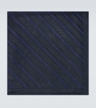 Brunello Cucinelli Striped silk pocket square