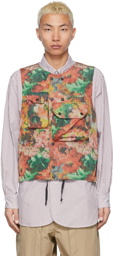 Engineered Garments Multicolor Floral Camo Cover Vest