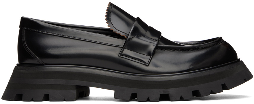 Alexander McQueen Black Wander Loafer