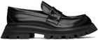 Alexander McQueen Black Wander Loafer
