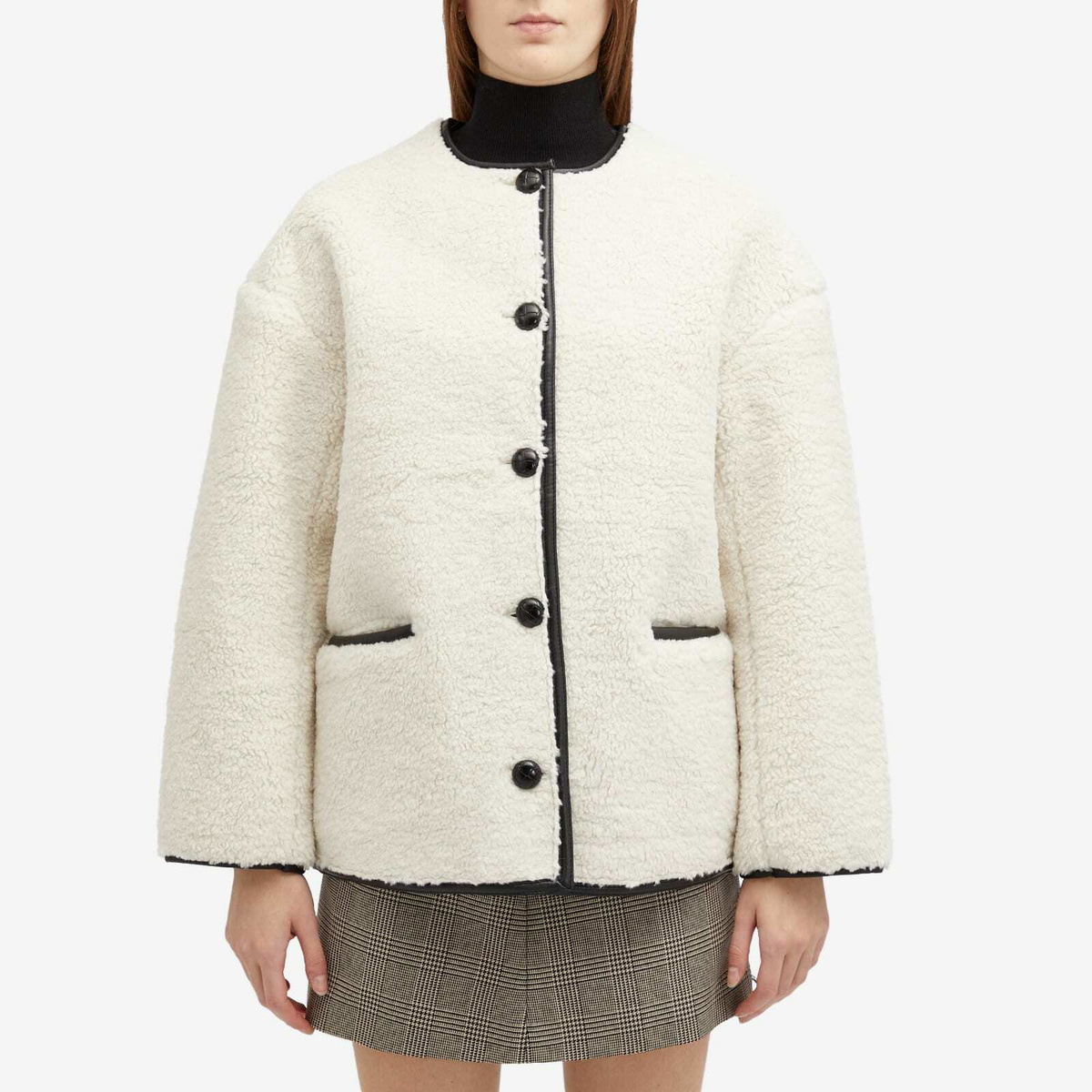 4th & Reckless Women's Yanis Jacket in Cream