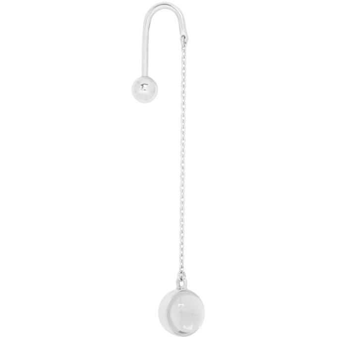 Avgvst Jewelry Silver Blob Earrings