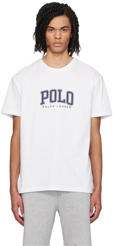 Photo: Polo Ralph Lauren White Graphic T-Shirt