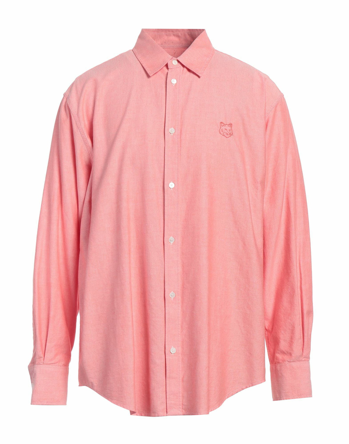 Maison Kitsuné Mens Shirt in Salmon pink