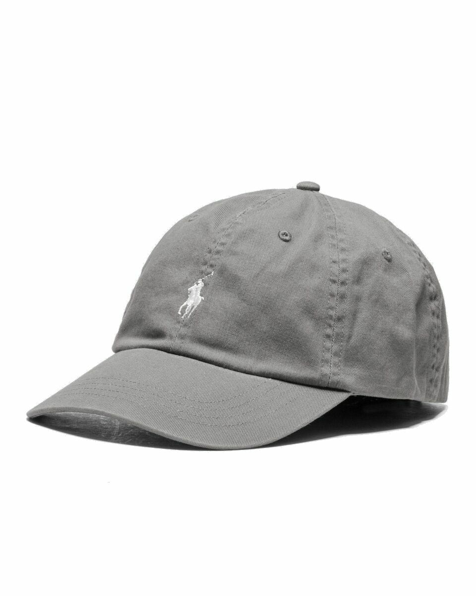 Photo: Polo Ralph Lauren Cotton Chino Ball Cap Grey - Mens - Caps