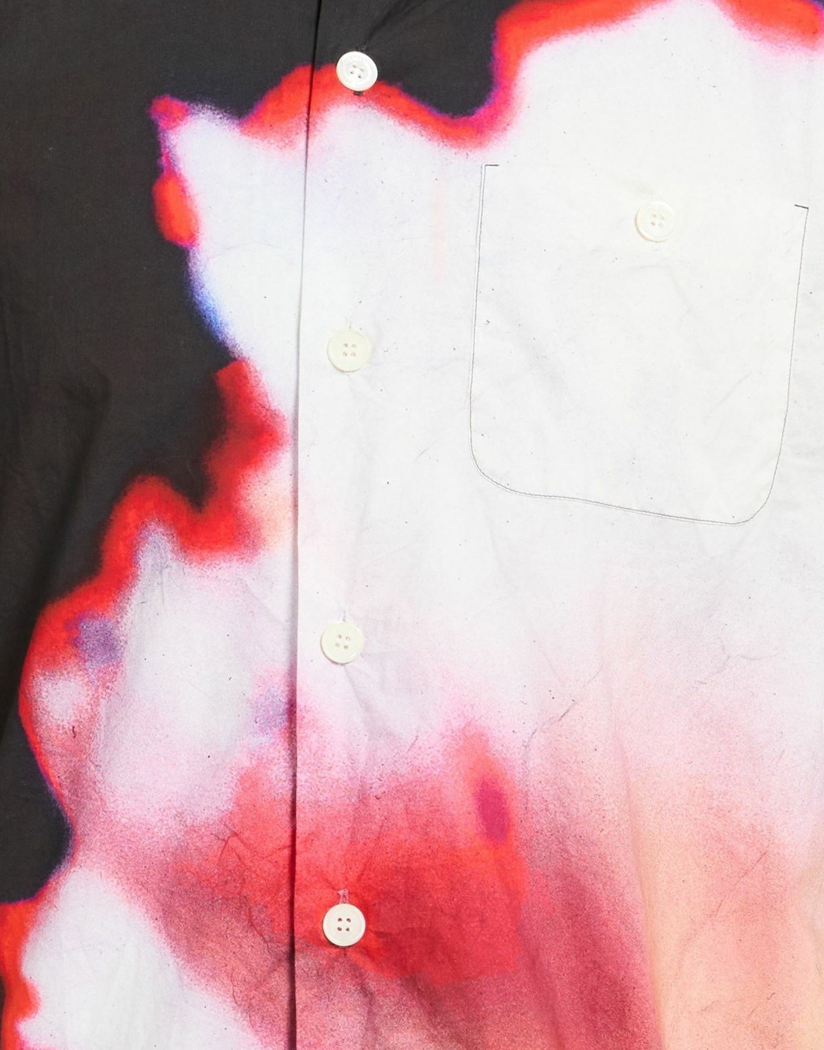 Mcqueen Mens Shirt in Black