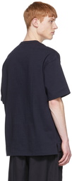 Comme des Garçons Homme Navy Cotton T-Shirt