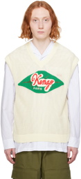Kenzo Off-White Kenzo Paris Fruit Stickers Vest