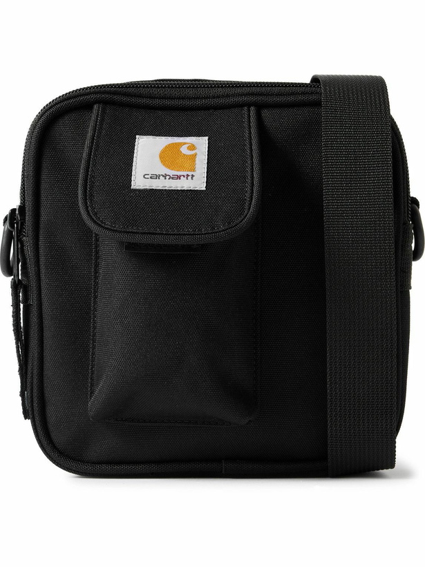 Photo: Carhartt WIP - Essentials Small Logo-Appliquéd Recycled-Canvas Messenger Bag