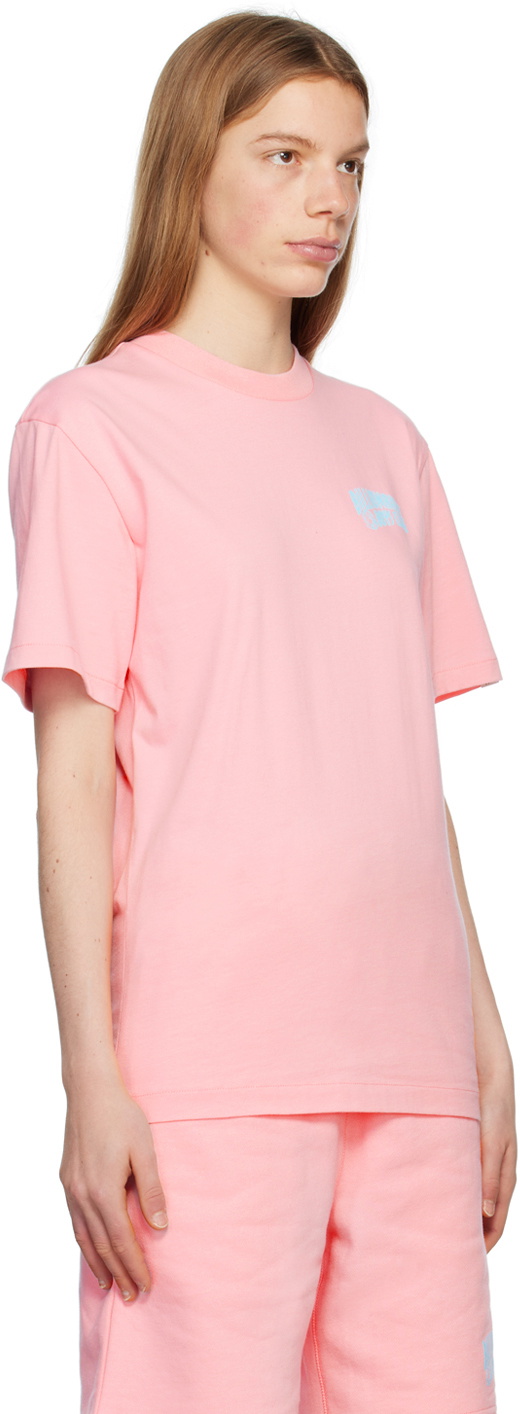 Billionaire Boys Club Pink Small Arch Logo T-Shirt